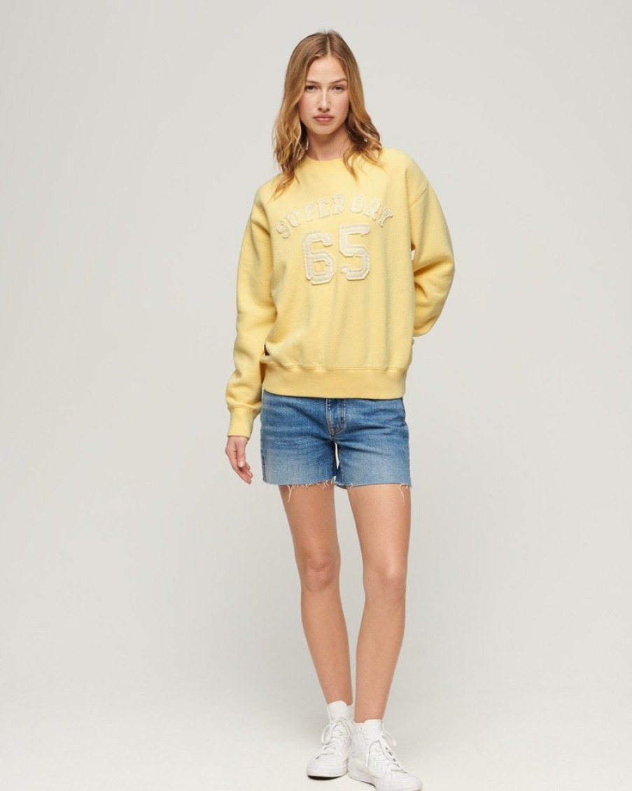 Superdry Superdry - Applique Athletic Loose Sweatshirt | Tops