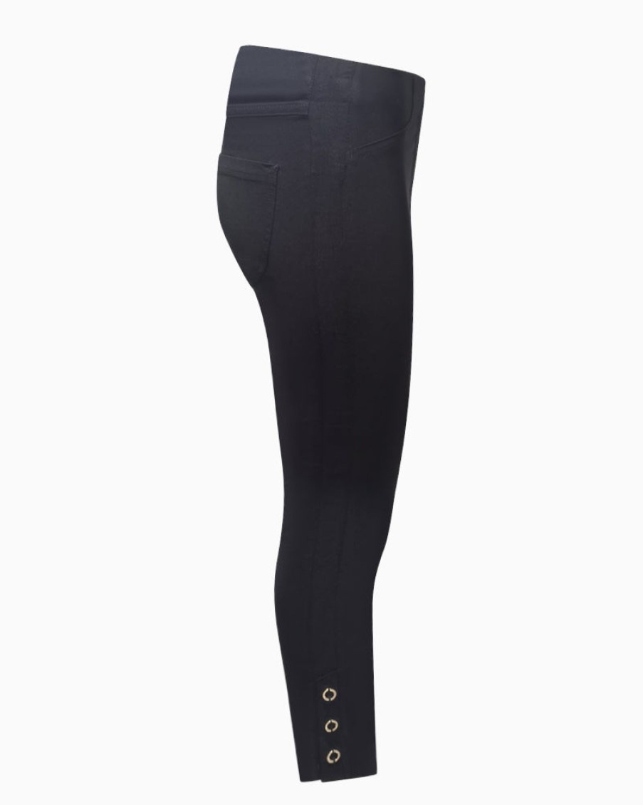 Robell Robell - Rose Super Slim Fit Trousers Black | Trousers