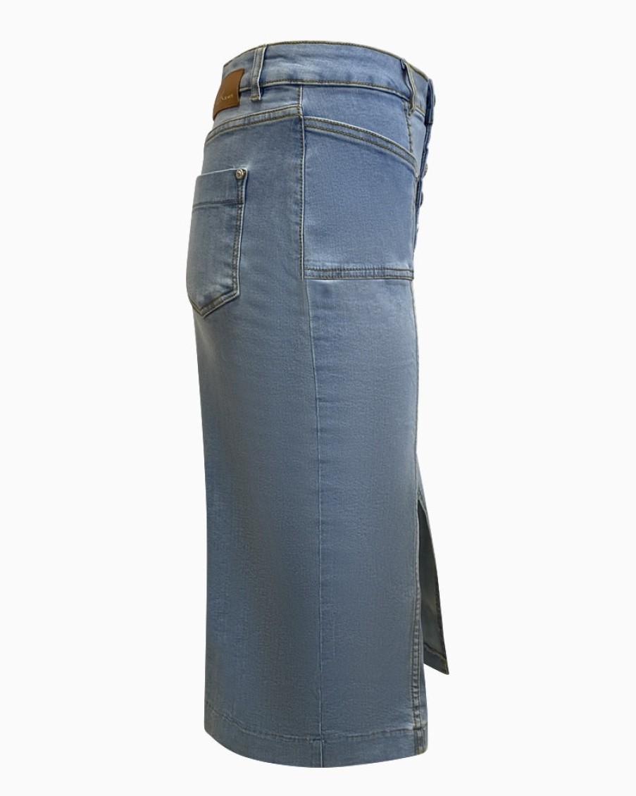 Eva Kayan Eva Kayan - Denim Pencil Skirt | Skirts