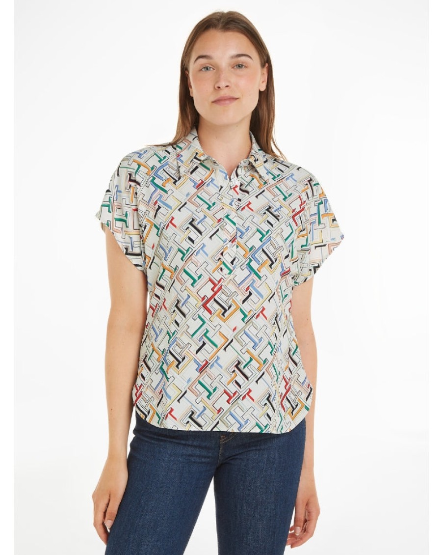 Tommy Women Tommy Hilfiger - Button Top | Tops