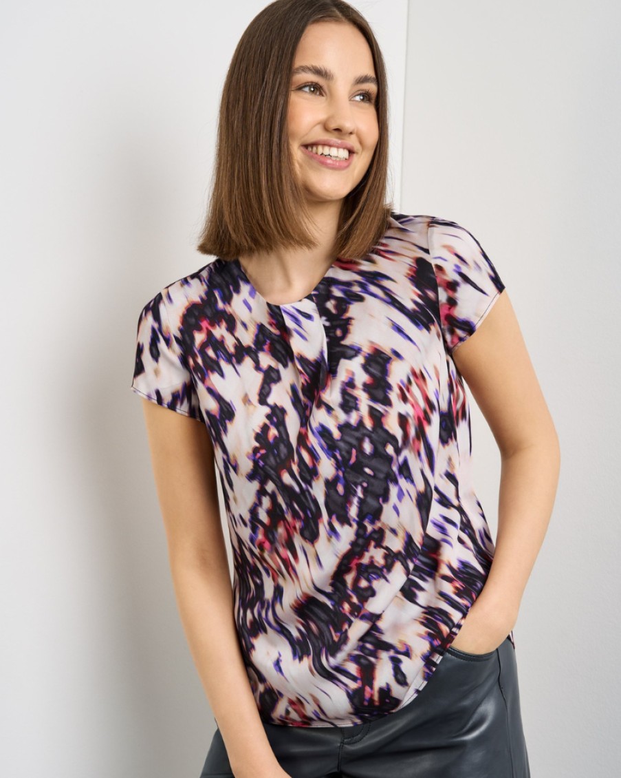 Taifun Taifun - Short Sleeve Blouse | Tops