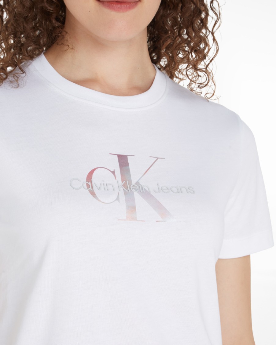 Ck Jeans Ck Jeans - Diffused Monologo Reg Tee | Tops