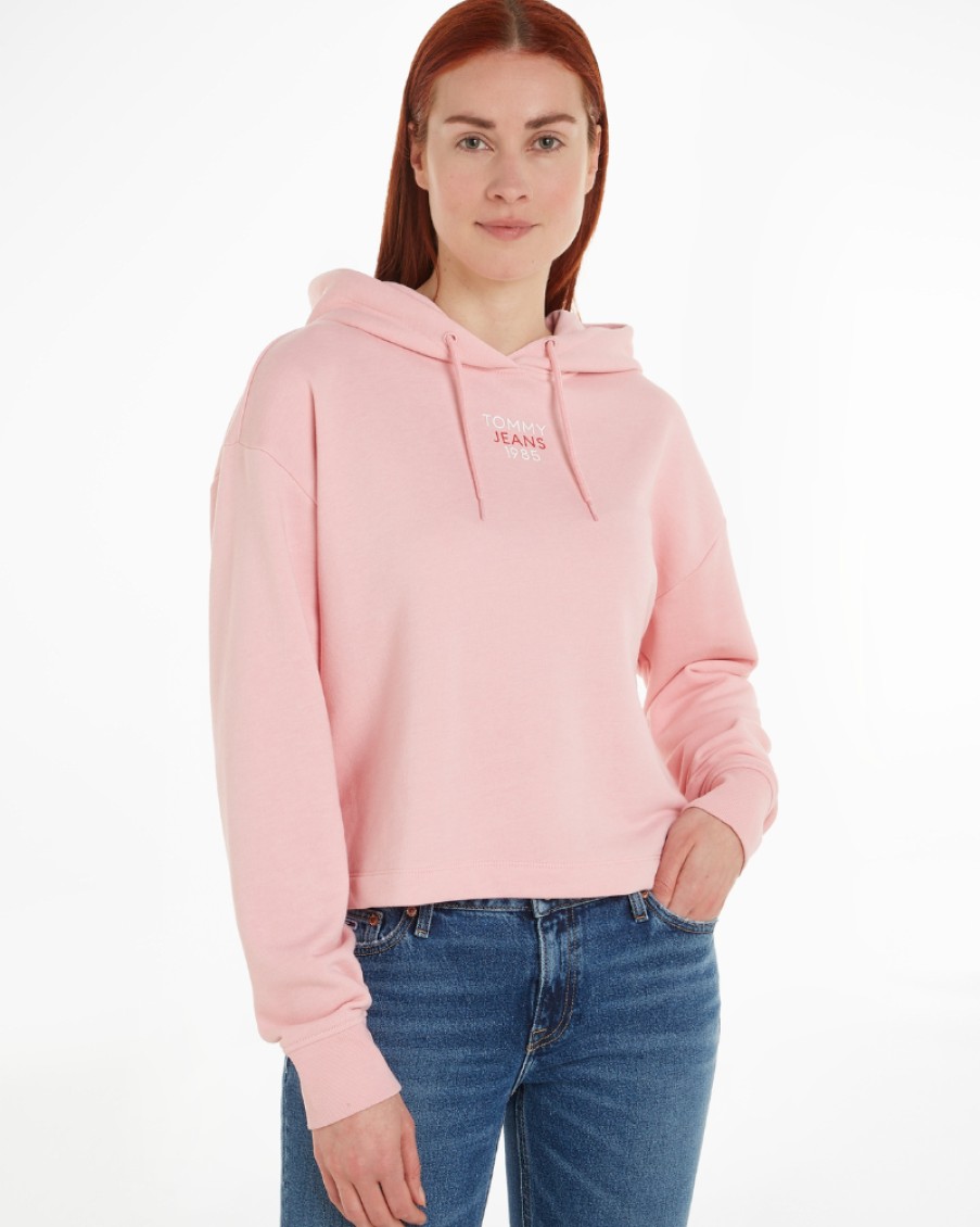 Tommy Jeans Tommy Hilfiger - Essential Logo Hood Sweater | Sweatshirts & Hoodies