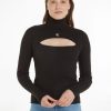 Ck Jeans Calvin Klein - Cut Out Tight Sweater | Tops