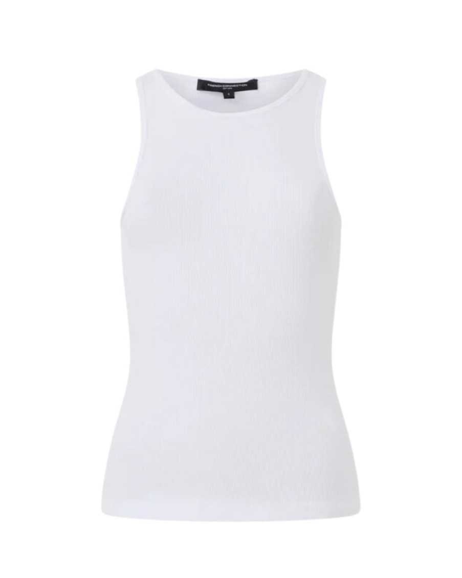 French Connection French Connection - Rassia Sheryle Ribbed Tank Top | Tops