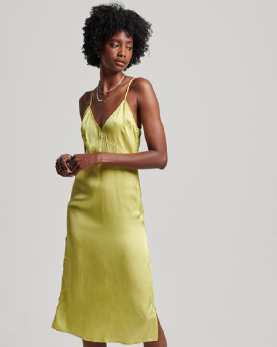 Superdry Superdry - Studios Satin Cami Midi Dress | Dresses