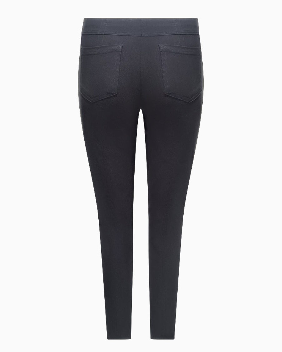 Robell Robell - Bella Slim Fit With Pockets Black | Trousers