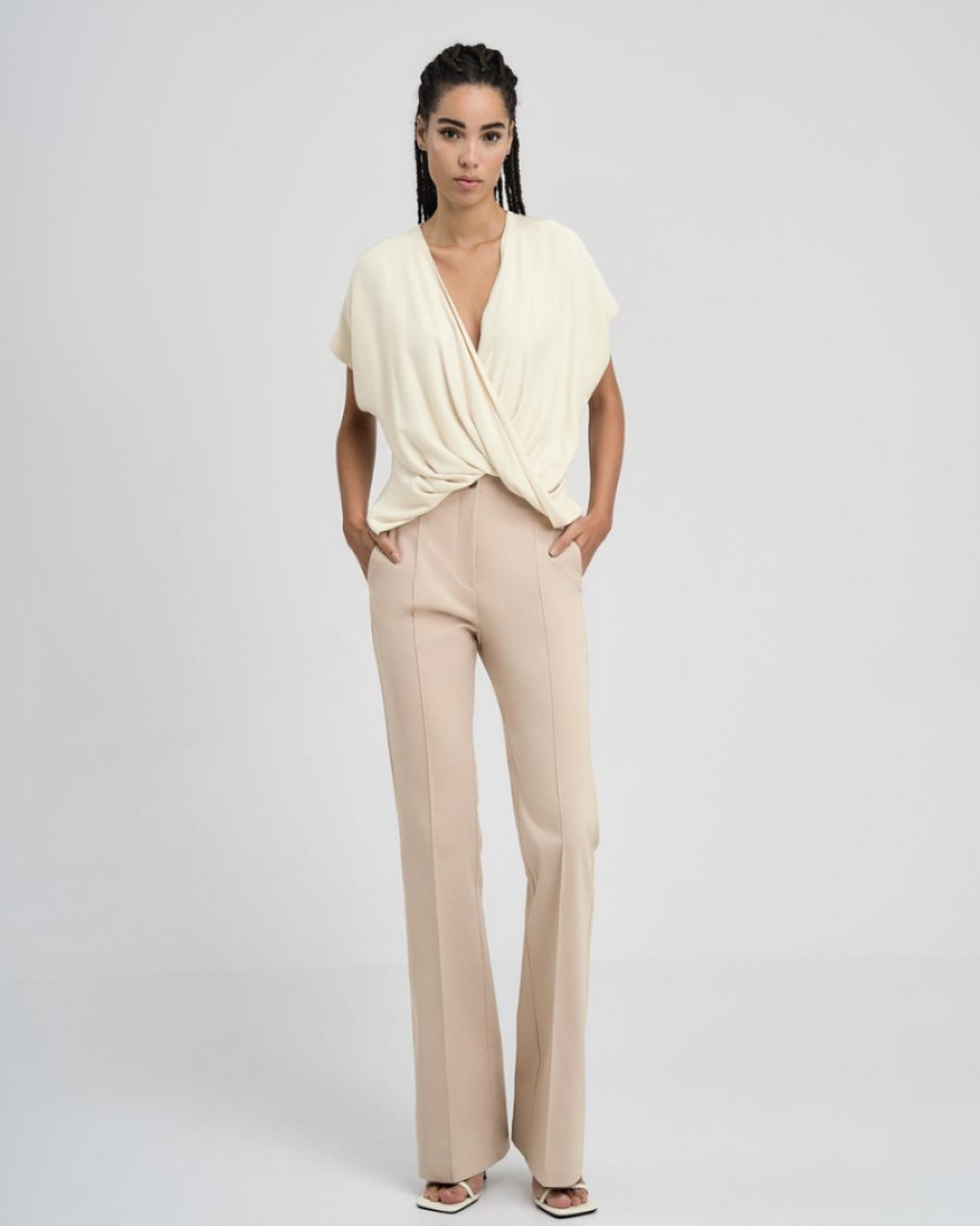 Access Access - Wrap Draped Blouse | Shirts & Blouses