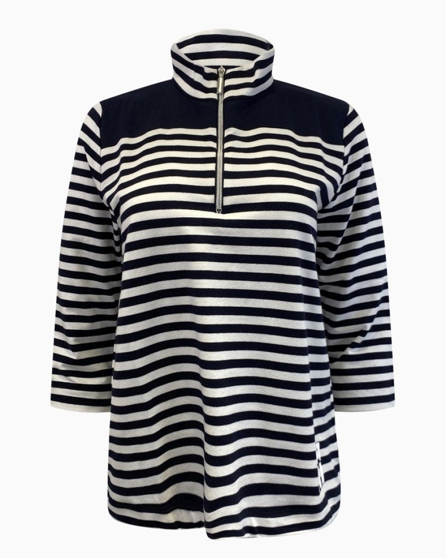 Sani Blu Sani Blu - Zip Sweatshirt | Tops