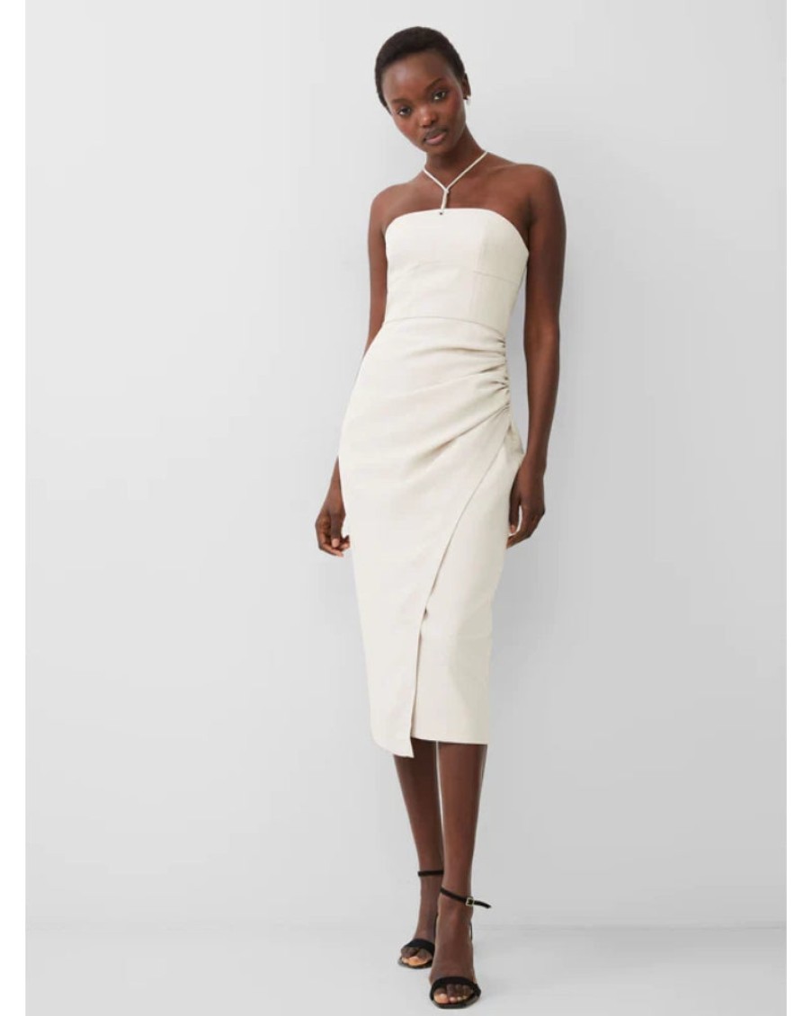 French Connection French Connection - Echo Crepe Halter Dress | Dresses