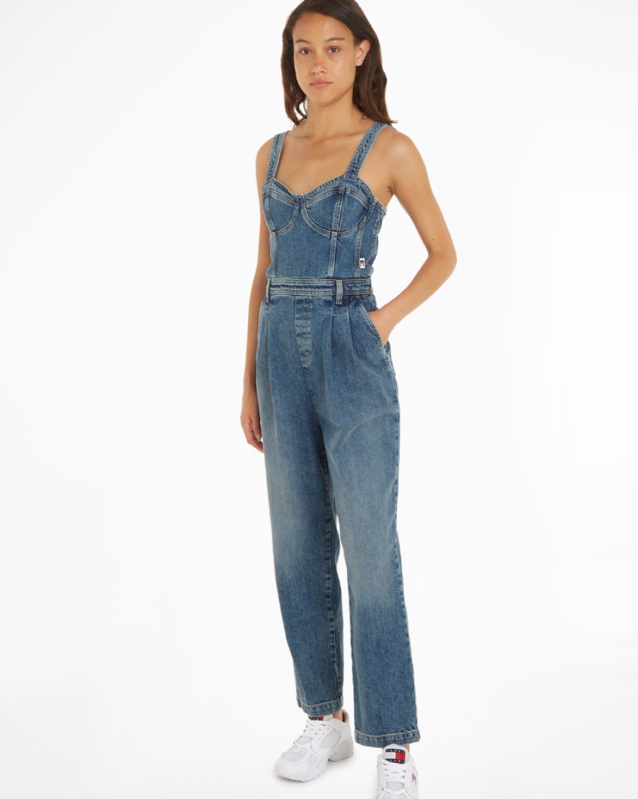 Tommy Jeans Tommy Jeans - Bustier Jumpsuit | Trousers