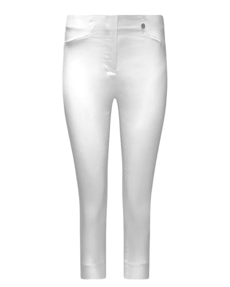 Robell Robell - Lena Trousers White | Trousers