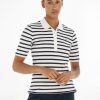 Tommy Women Tommy Hilfiger - Pique Stripe Polo | Tops