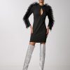 Access Access - Feather Long Sleeve Dress | Dresses