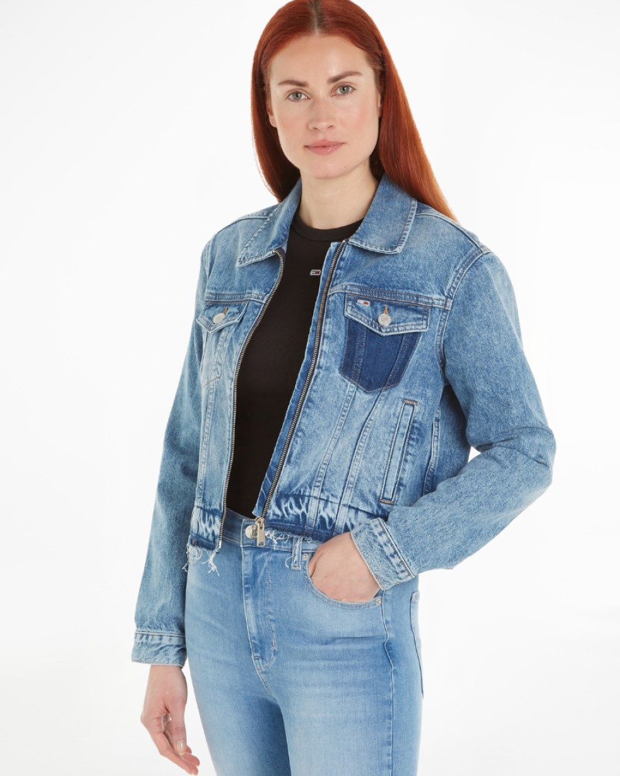 Tommy Jeans Tommy Jeans - Izzie Slim Zipper Jacket | Coats & Jackets