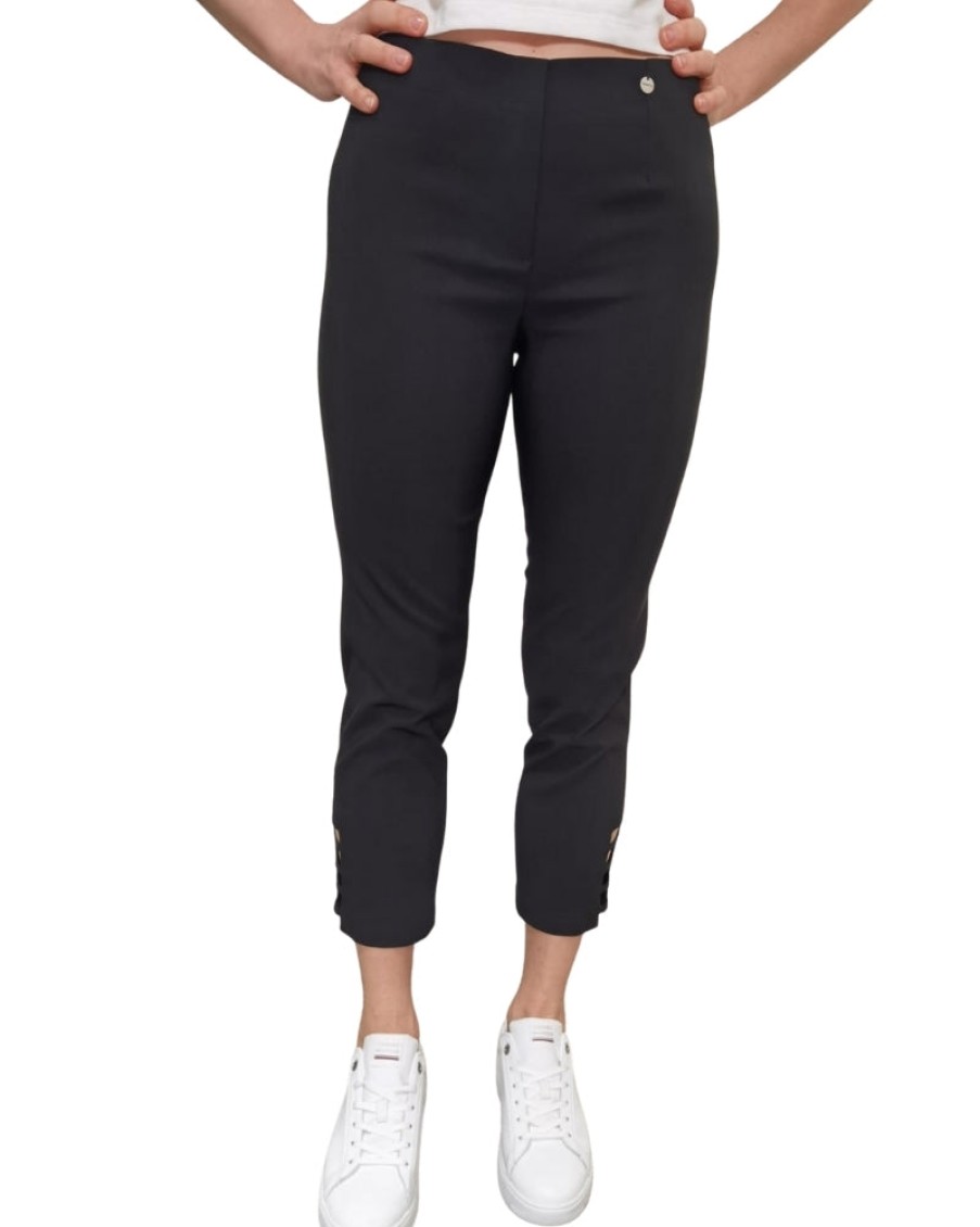 Robell Robell - Lena Trousers Black | Trousers