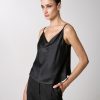 Access Access - Satin Draped Top | Tops