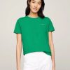 Tommy Women Tommy Hilfiger - Mini Corp Logo Crew Neck T-Shirt | Tops