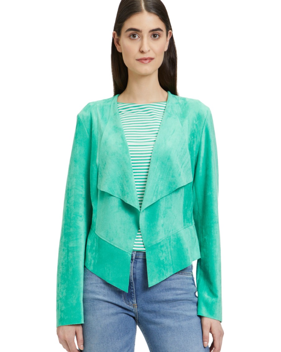 Betty Barclay Betty Barclay - Faux Suede Jacket | Coats & Jackets