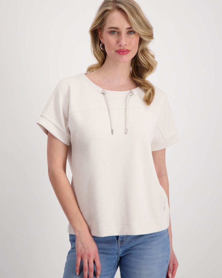 Monari Monari - Short Sleeve Sweatshirt | Tops