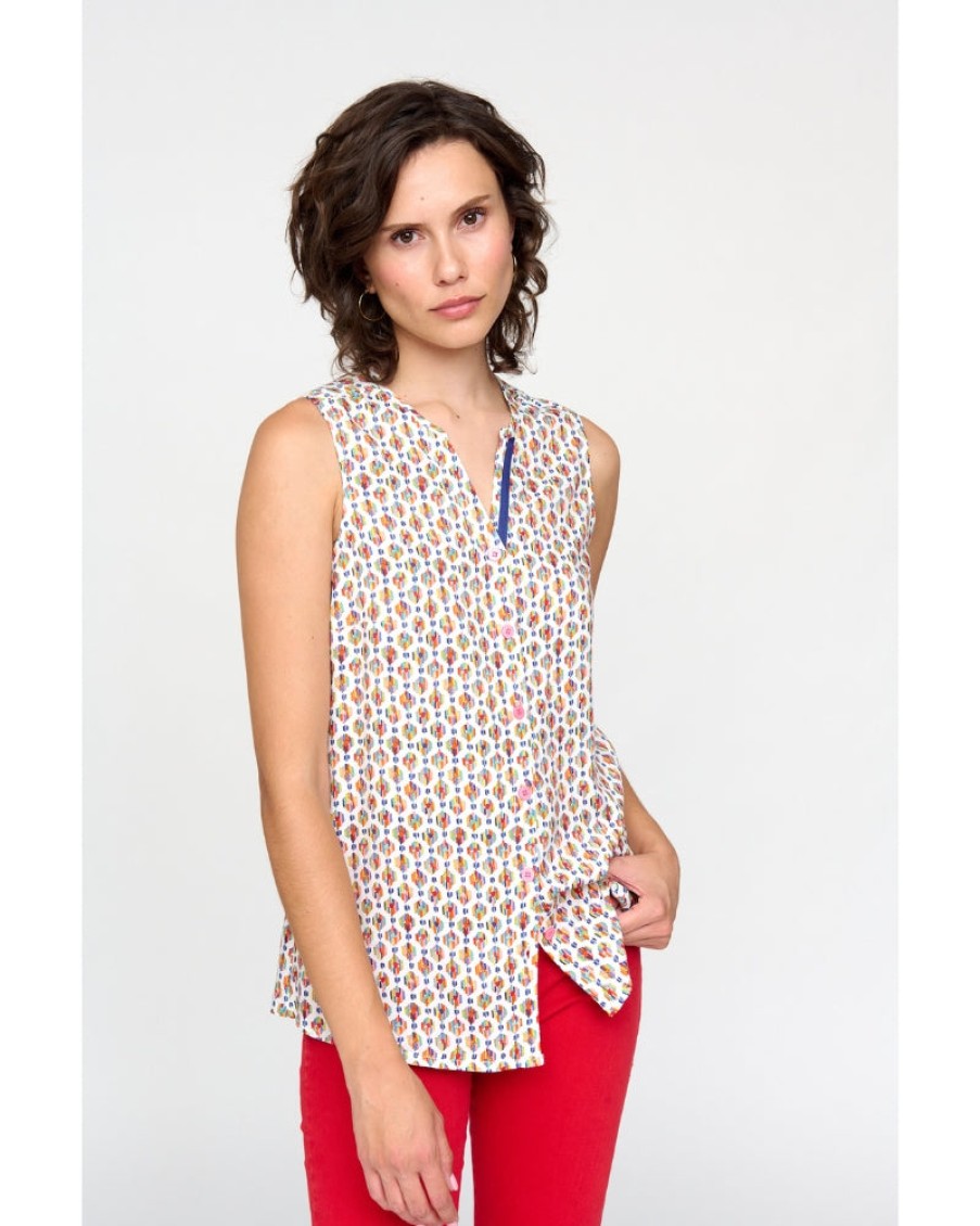 Bariloche Bariloche - Ontur Sleeveless Blouse | Tops