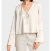 Marccain Marc Cain - V-Neck Blouse | Tops