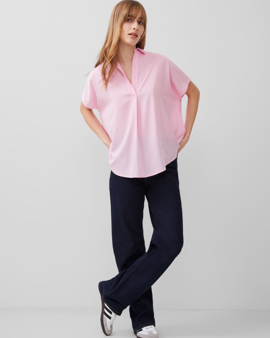 French Connection French Connection - Crepe Light Sleeve Less Popover | Tops